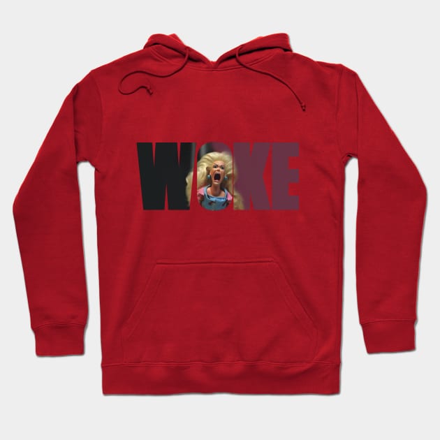 Barbie Woke Left Hoodie by Truth Messenger